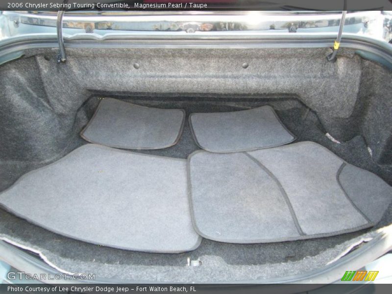 Magnesium Pearl / Taupe 2006 Chrysler Sebring Touring Convertible