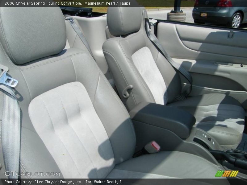 Magnesium Pearl / Taupe 2006 Chrysler Sebring Touring Convertible