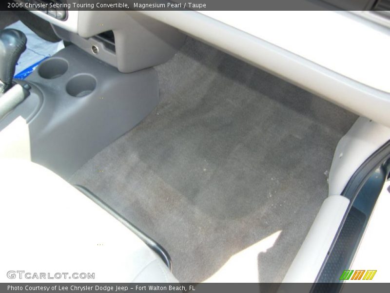 Magnesium Pearl / Taupe 2006 Chrysler Sebring Touring Convertible