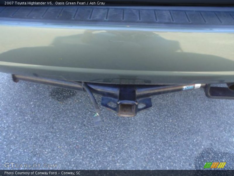 Oasis Green Pearl / Ash Gray 2007 Toyota Highlander V6