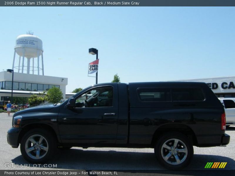 Black / Medium Slate Gray 2006 Dodge Ram 1500 Night Runner Regular Cab