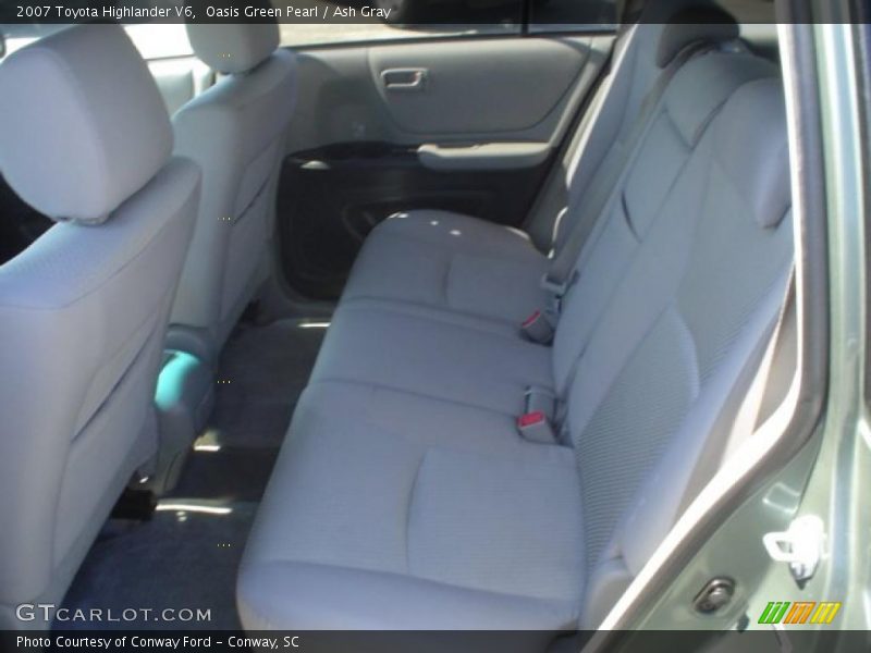 Oasis Green Pearl / Ash Gray 2007 Toyota Highlander V6