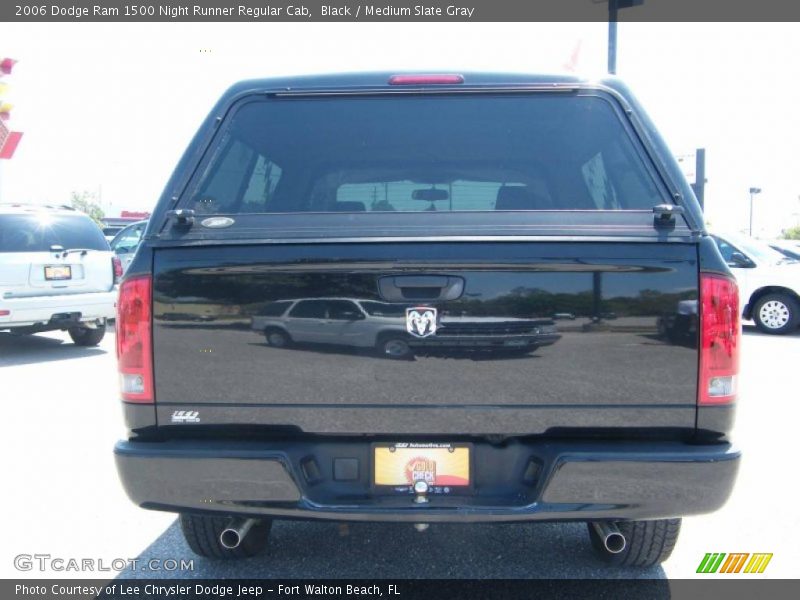 Black / Medium Slate Gray 2006 Dodge Ram 1500 Night Runner Regular Cab