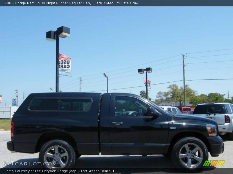 Black / Medium Slate Gray 2006 Dodge Ram 1500 Night Runner Regular Cab