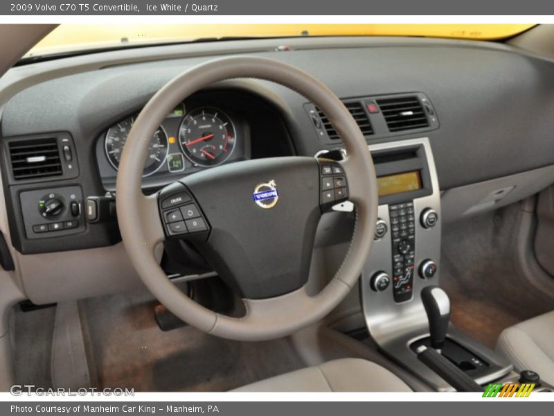 Ice White / Quartz 2009 Volvo C70 T5 Convertible