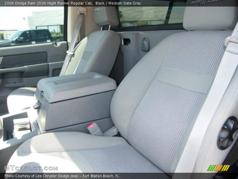 Black / Medium Slate Gray 2006 Dodge Ram 1500 Night Runner Regular Cab