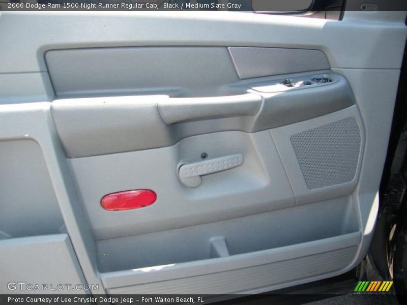 Black / Medium Slate Gray 2006 Dodge Ram 1500 Night Runner Regular Cab