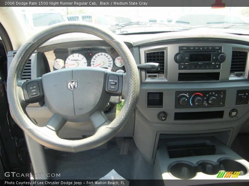 Black / Medium Slate Gray 2006 Dodge Ram 1500 Night Runner Regular Cab