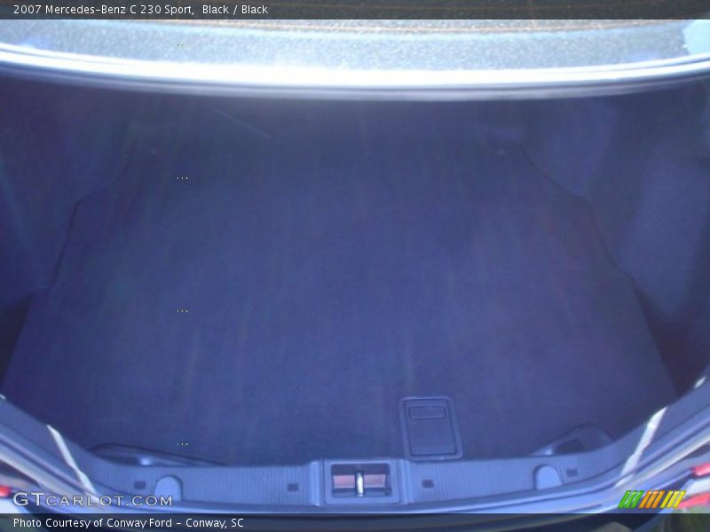 Black / Black 2007 Mercedes-Benz C 230 Sport