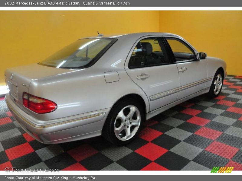 Quartz Silver Metallic / Ash 2002 Mercedes-Benz E 430 4Matic Sedan
