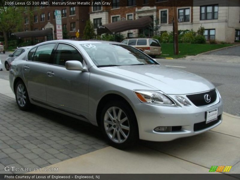 Mercury Silver Metallic / Ash Gray 2006 Lexus GS 300 AWD