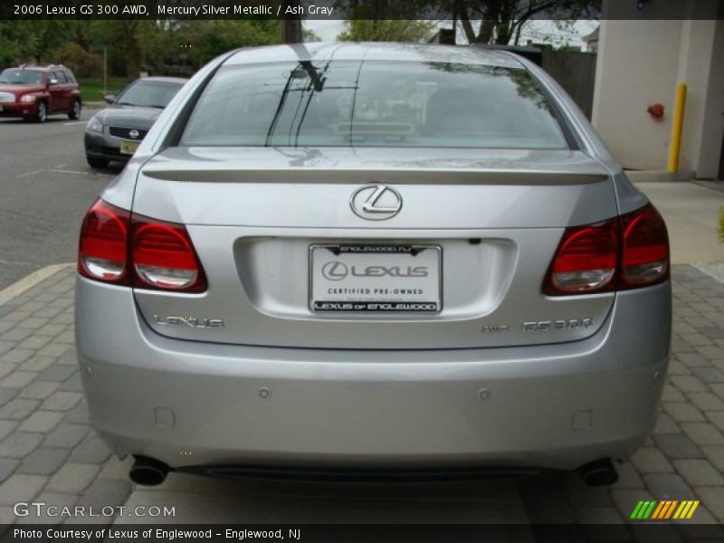 Mercury Silver Metallic / Ash Gray 2006 Lexus GS 300 AWD