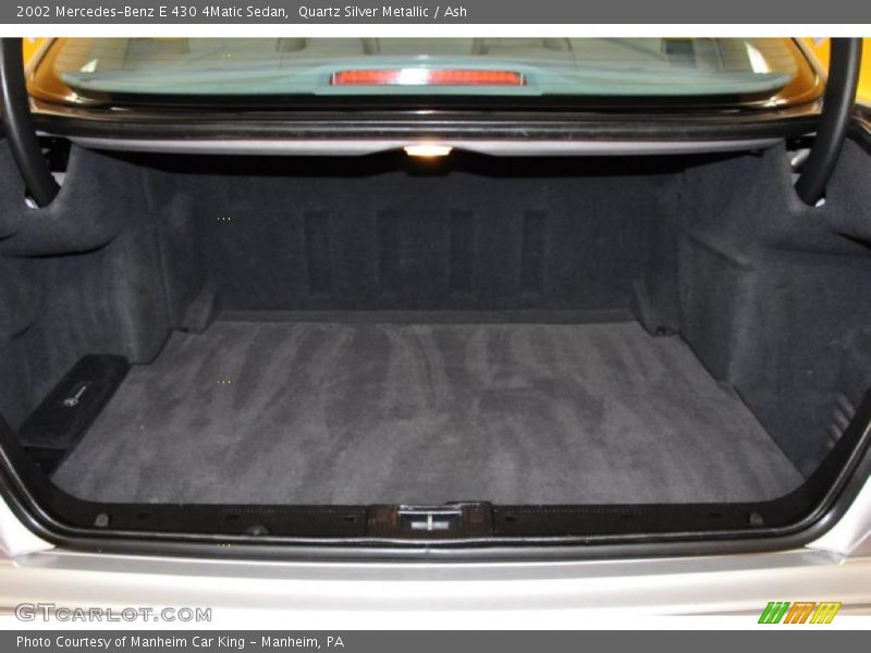 Quartz Silver Metallic / Ash 2002 Mercedes-Benz E 430 4Matic Sedan