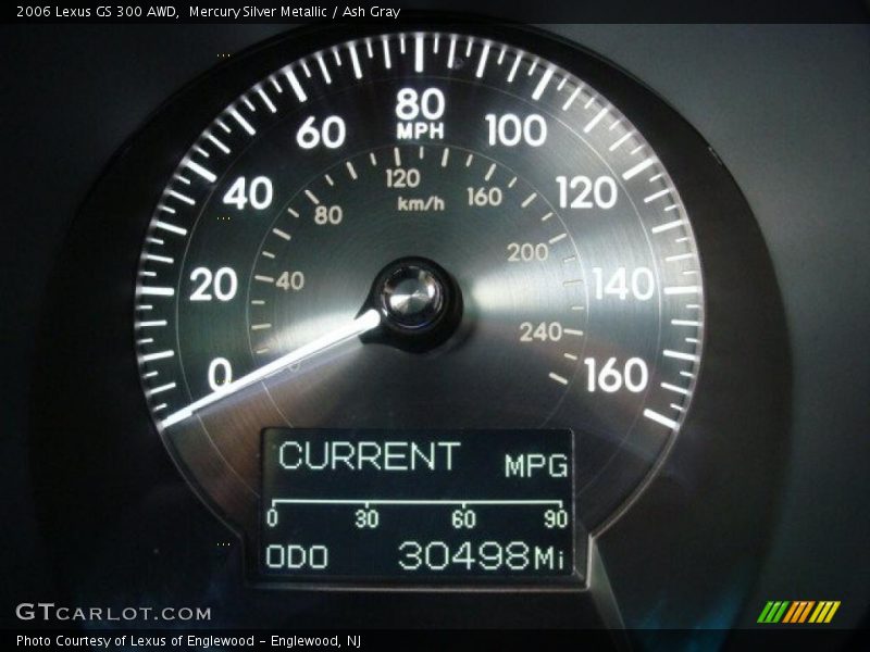 Mercury Silver Metallic / Ash Gray 2006 Lexus GS 300 AWD