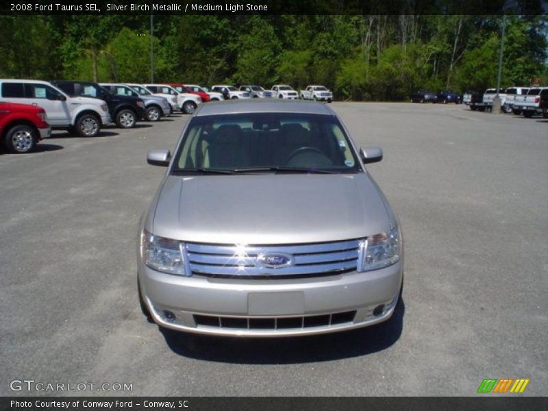 Silver Birch Metallic / Medium Light Stone 2008 Ford Taurus SEL