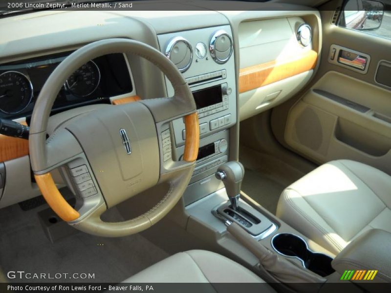 Merlot Metallic / Sand 2006 Lincoln Zephyr