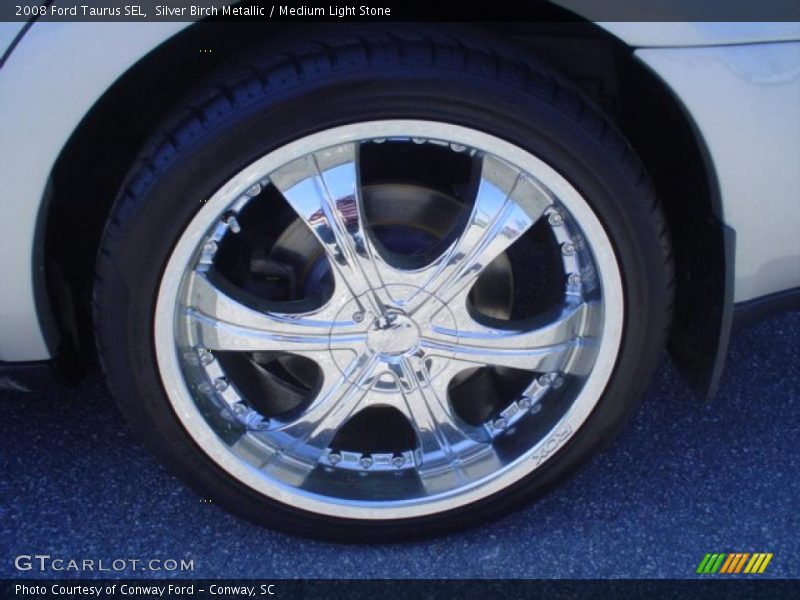 Silver Birch Metallic / Medium Light Stone 2008 Ford Taurus SEL