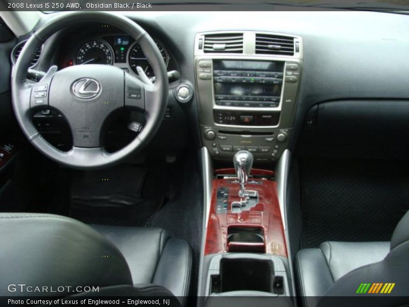 Obsidian Black / Black 2008 Lexus IS 250 AWD