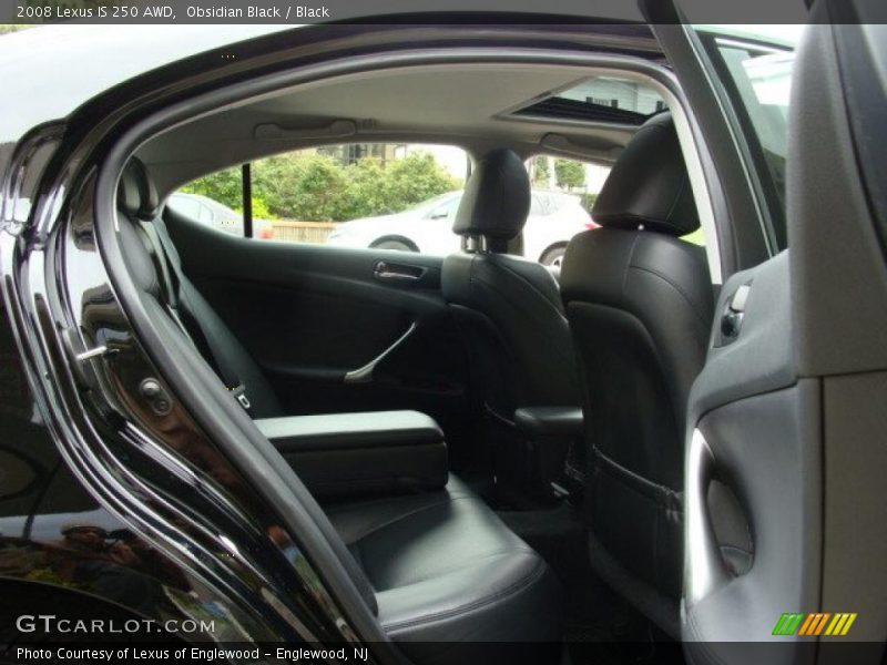 Obsidian Black / Black 2008 Lexus IS 250 AWD