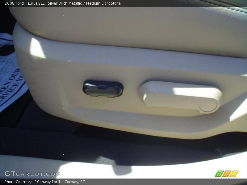Silver Birch Metallic / Medium Light Stone 2008 Ford Taurus SEL