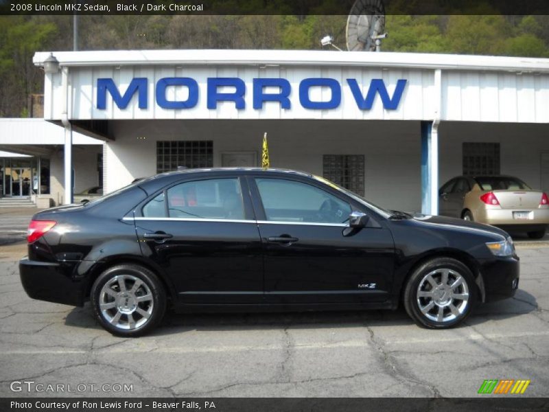 Black / Dark Charcoal 2008 Lincoln MKZ Sedan