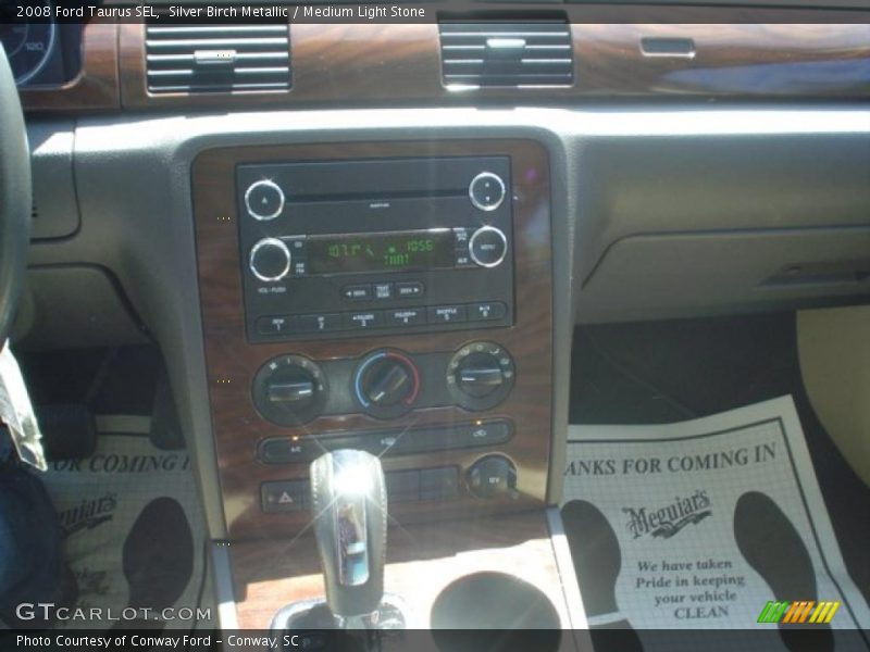 Silver Birch Metallic / Medium Light Stone 2008 Ford Taurus SEL