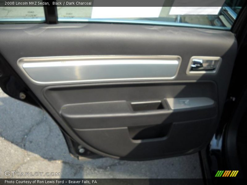 Black / Dark Charcoal 2008 Lincoln MKZ Sedan