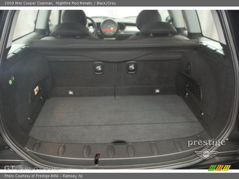 Nightfire Red Metallic / Black/Grey 2009 Mini Cooper Clubman