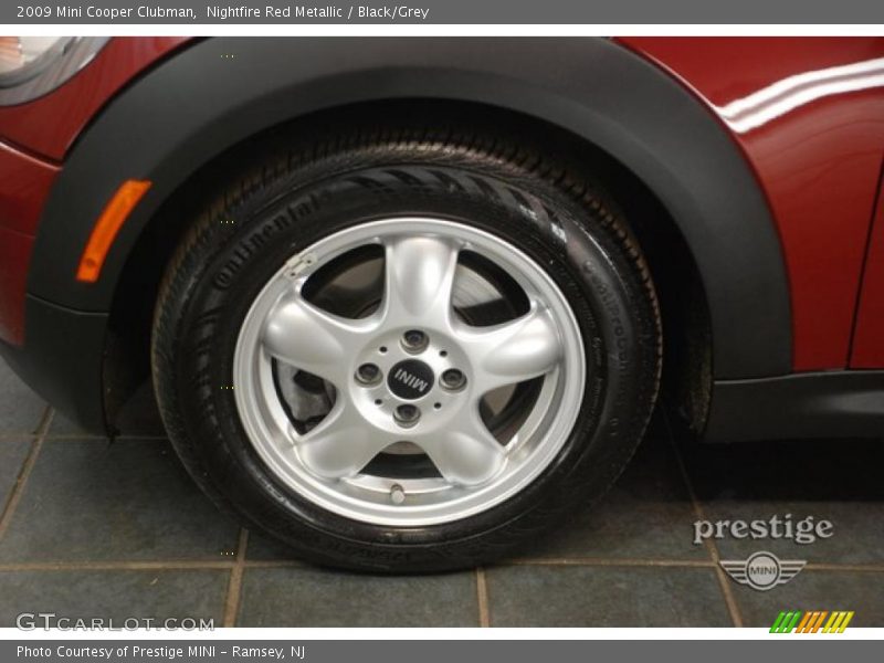 Nightfire Red Metallic / Black/Grey 2009 Mini Cooper Clubman
