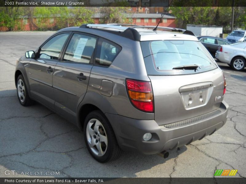 Shadow Gray / Graphite 2003 Pontiac Vibe