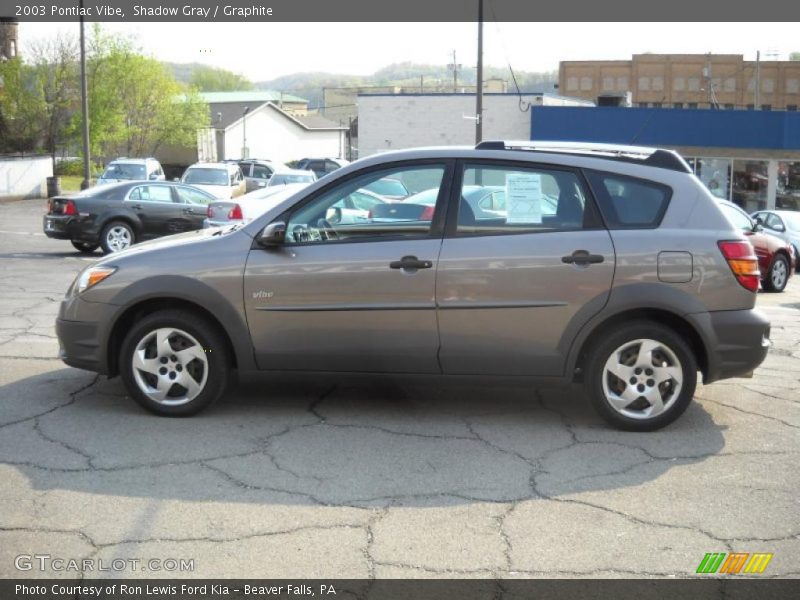 Shadow Gray / Graphite 2003 Pontiac Vibe