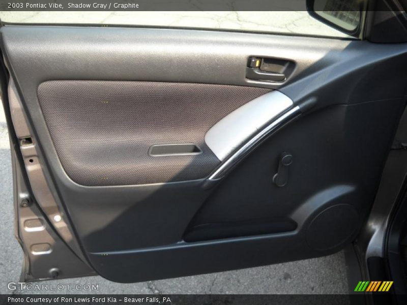 Shadow Gray / Graphite 2003 Pontiac Vibe
