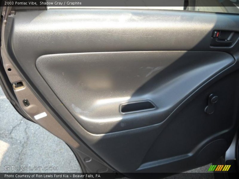 Shadow Gray / Graphite 2003 Pontiac Vibe