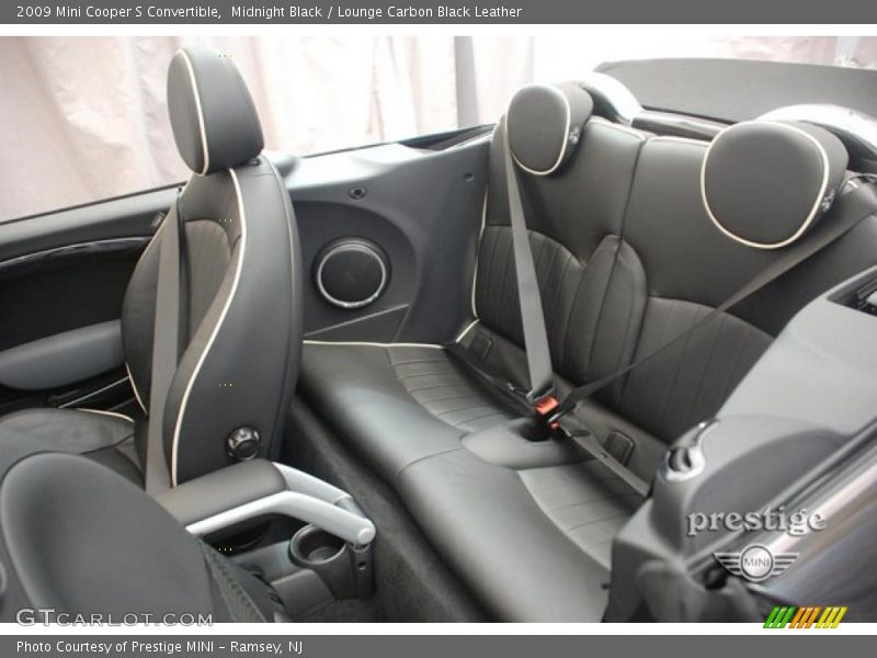Midnight Black / Lounge Carbon Black Leather 2009 Mini Cooper S Convertible
