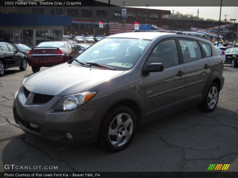 Shadow Gray / Graphite 2003 Pontiac Vibe