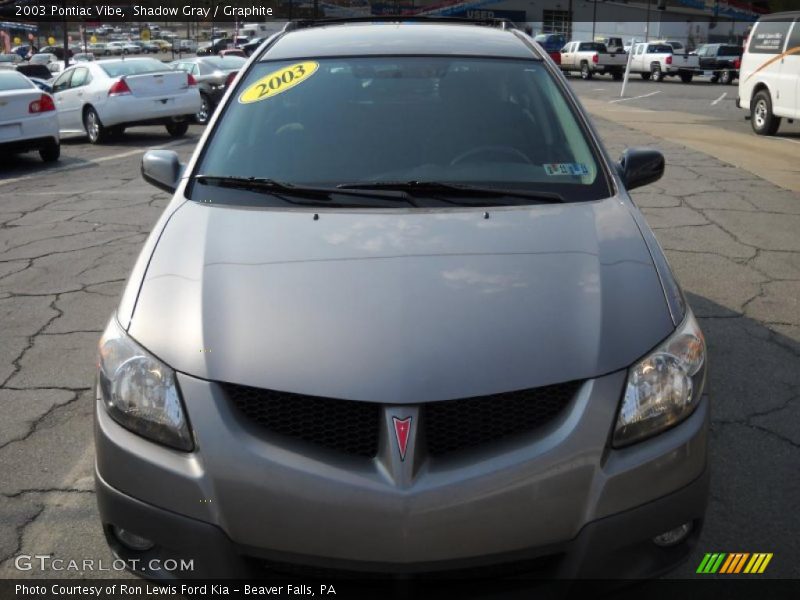 Shadow Gray / Graphite 2003 Pontiac Vibe