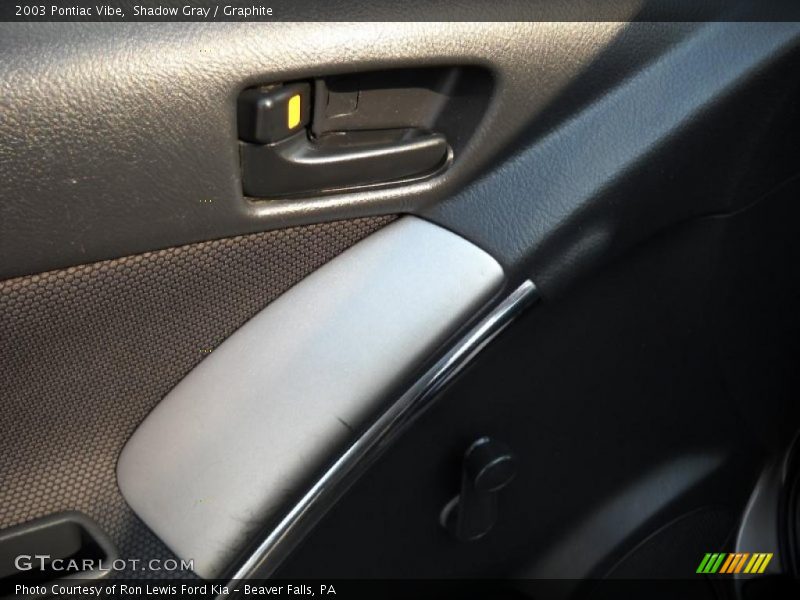 Shadow Gray / Graphite 2003 Pontiac Vibe
