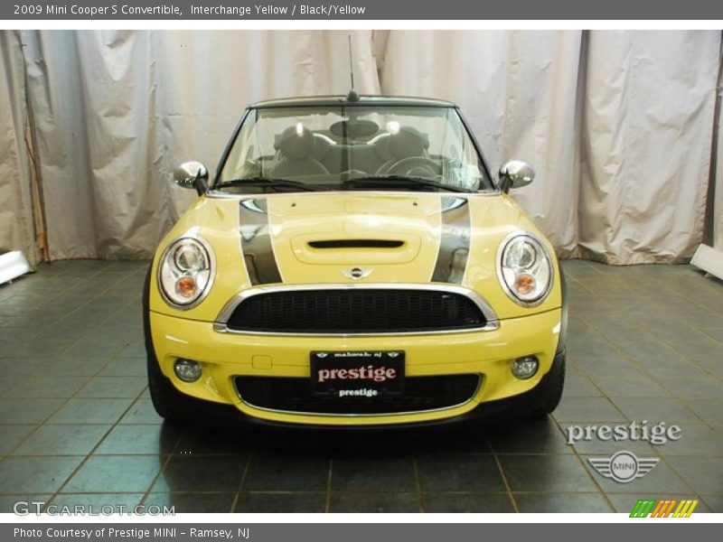 Interchange Yellow / Black/Yellow 2009 Mini Cooper S Convertible