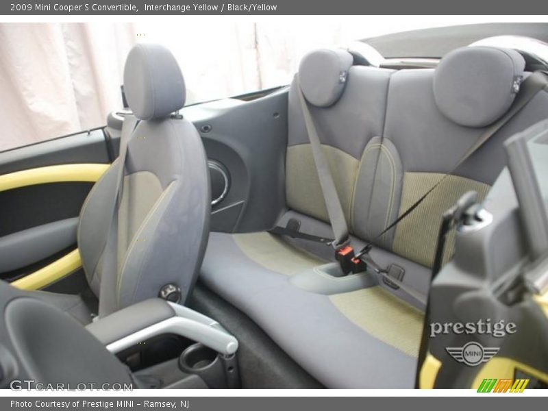 Interchange Yellow / Black/Yellow 2009 Mini Cooper S Convertible