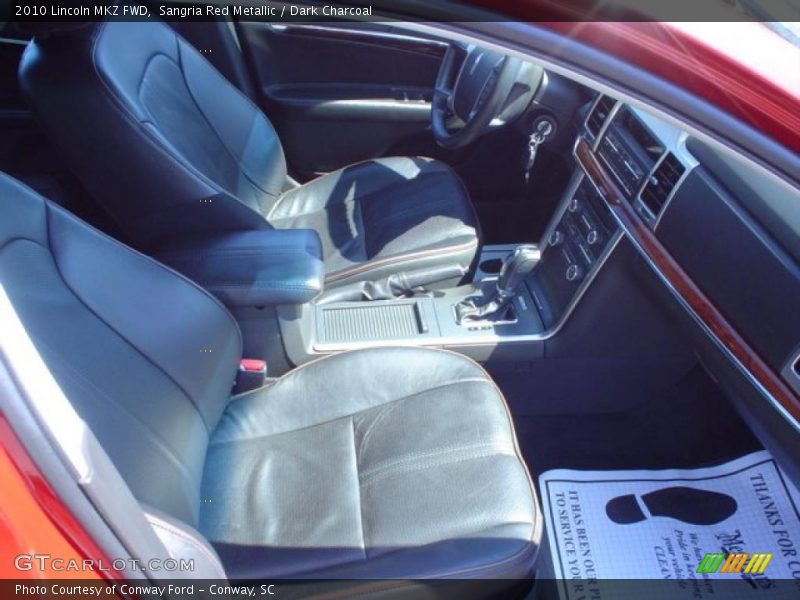 Sangria Red Metallic / Dark Charcoal 2010 Lincoln MKZ FWD