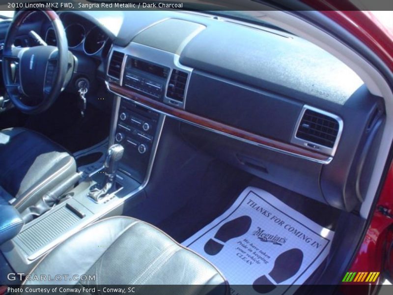 Sangria Red Metallic / Dark Charcoal 2010 Lincoln MKZ FWD