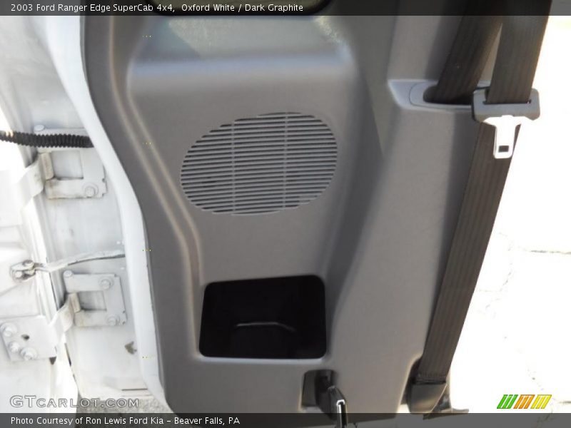 Oxford White / Dark Graphite 2003 Ford Ranger Edge SuperCab 4x4