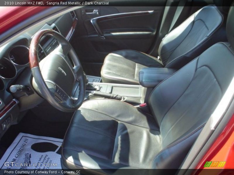 Sangria Red Metallic / Dark Charcoal 2010 Lincoln MKZ FWD