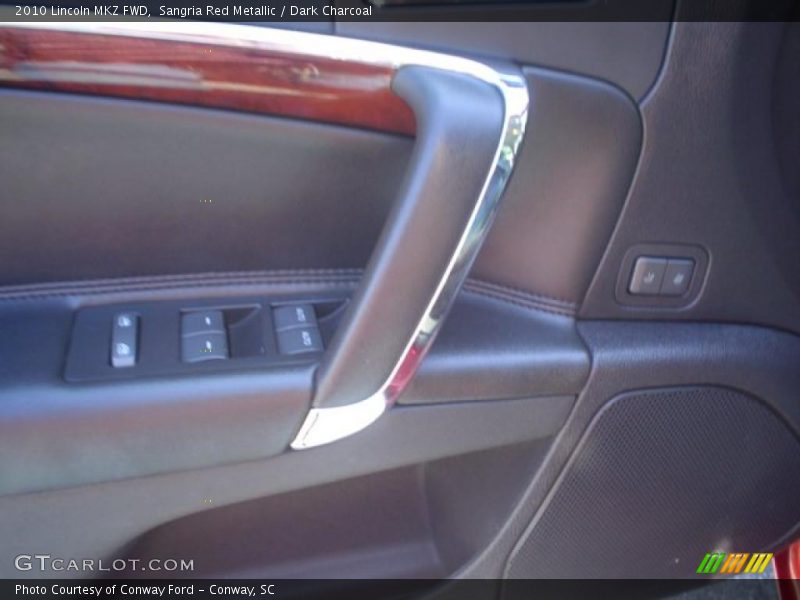 Sangria Red Metallic / Dark Charcoal 2010 Lincoln MKZ FWD