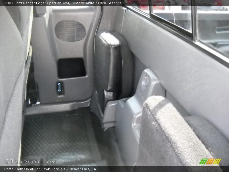 Oxford White / Dark Graphite 2003 Ford Ranger Edge SuperCab 4x4