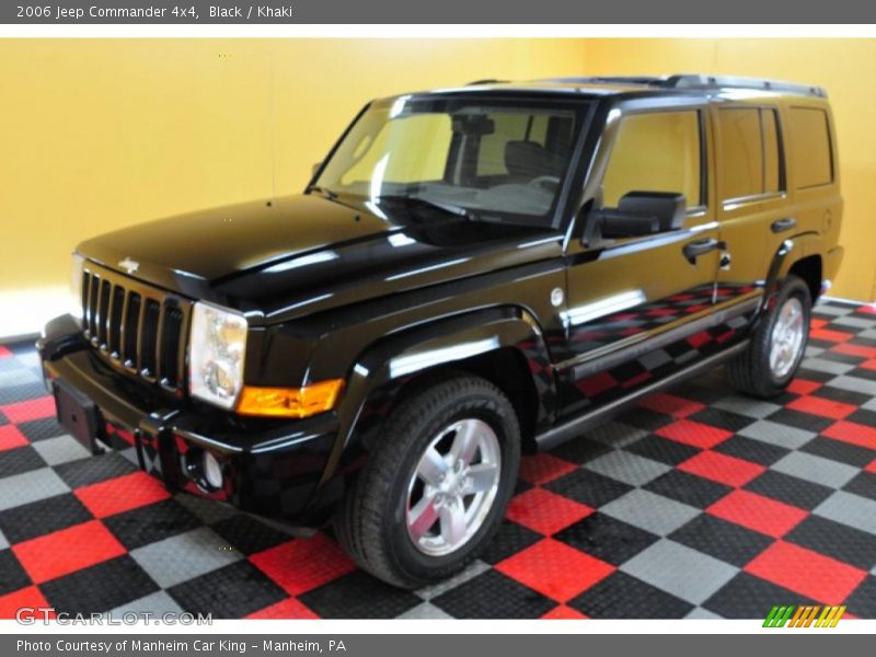 Black / Khaki 2006 Jeep Commander 4x4