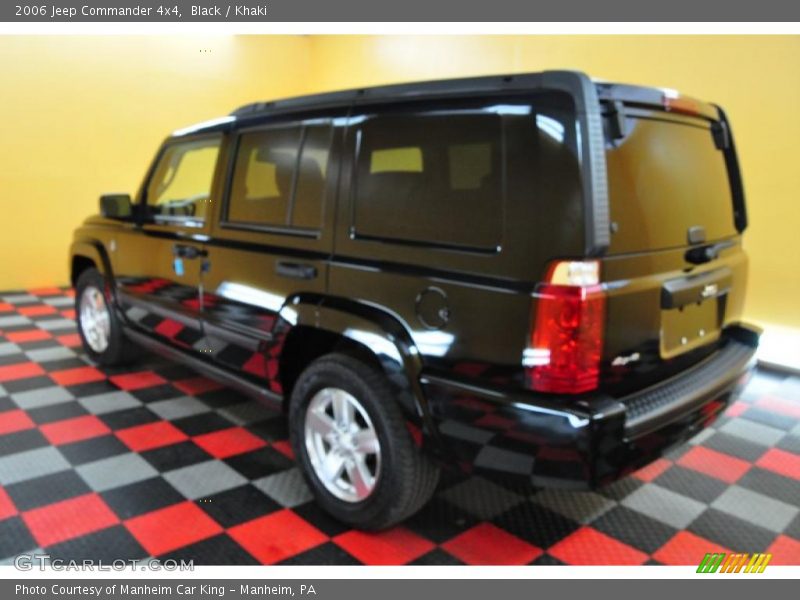 Black / Khaki 2006 Jeep Commander 4x4