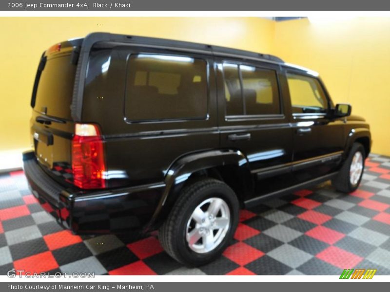 Black / Khaki 2006 Jeep Commander 4x4
