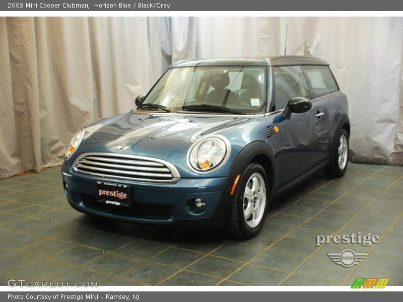 Horizon Blue / Black/Grey 2009 Mini Cooper Clubman