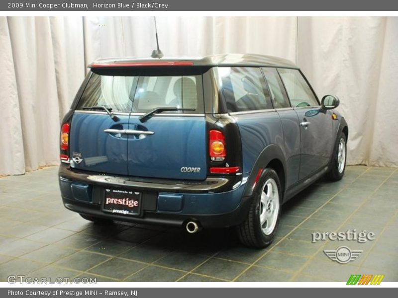 Horizon Blue / Black/Grey 2009 Mini Cooper Clubman